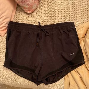 Large Black ALO Shorts